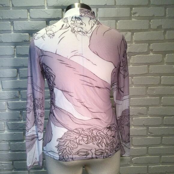 Stylewe Turtleneck Mesh top renaissance L - Picture 3 of 7